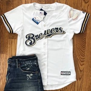 Small Brewers jersey #23